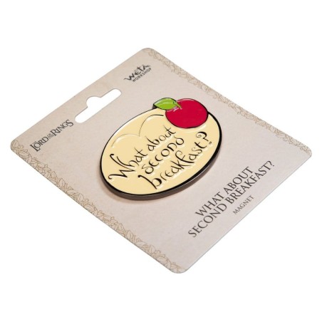 Le Seigneur des Anneaux - Aimant What About Second Breakfast? (Enamel) 7 cm