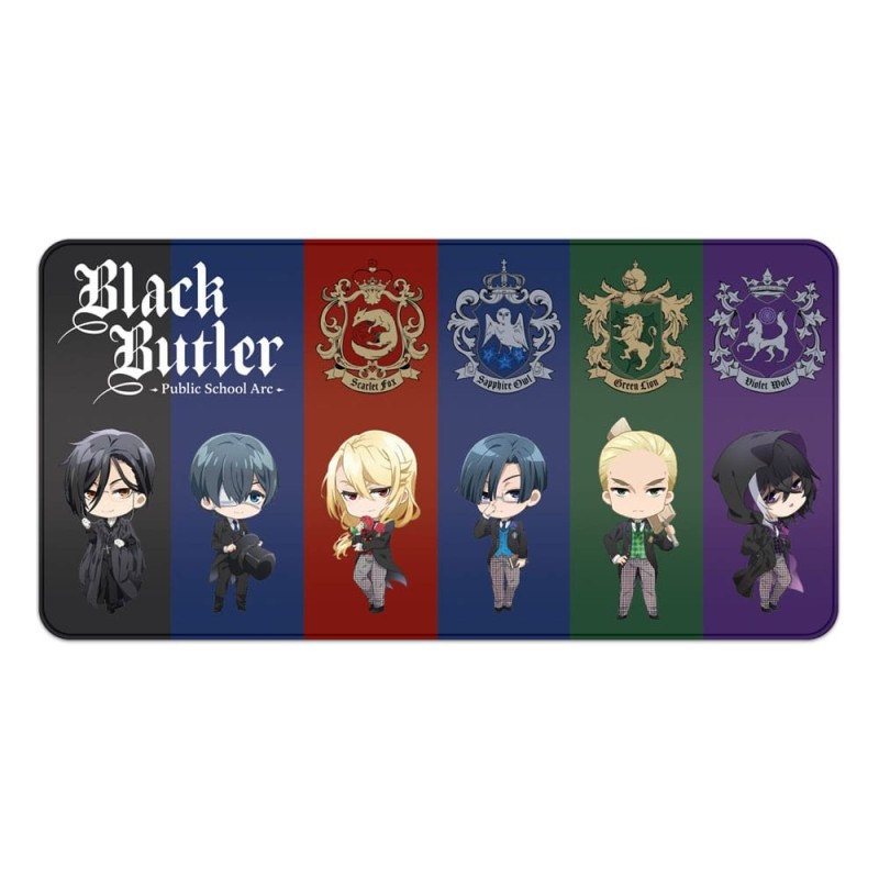 Black Butler - Tapis de souris XXL Chibi & Emblem