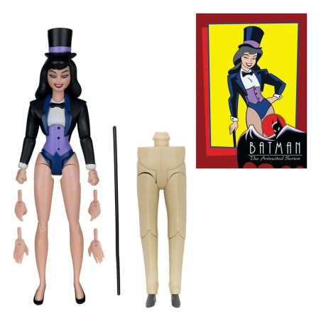 Batman: The Animated Series DC Direct - Figurine Build-A Wave 7 Zatanna 15 cm
