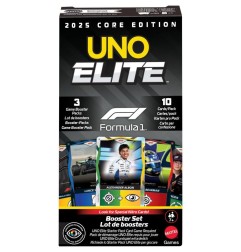 UNO - Jeu de cartes UNO Elite Formula 1 Booster-Set
