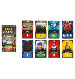 UNO - Jeu de cartes UNO Elite Formula 1 Booster-Set