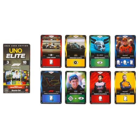 Formula 1 - UNO Card Game Elite F1 Booster-Set