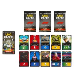 UNO - Jeu de cartes UNO Elite Formula 1 Booster-Set