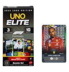UNO - Jeu de cartes UNO Elite Formula 1 Booster-Set