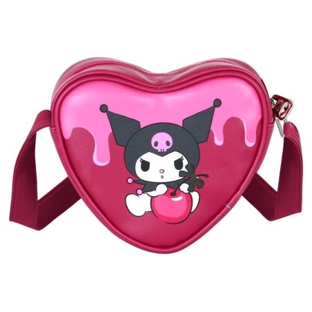 Sanrio - Sac à bandoulière Casual Heart Kuromi Cherry