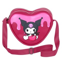 Sanrio - Sac à bandoulière Casual Heart Kuromi Cherry