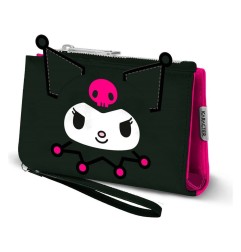 Sanrio - Portefeuille Slim Kuromi Face