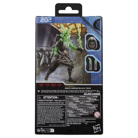 GI Joe - G.I. Joe Classified Series Action Figure N°202 Night-Creeper (D.I.R.E. Tech) 15 cm