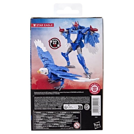 Transformers - Deluxe Class Action Figure Star Eagle 11 cm