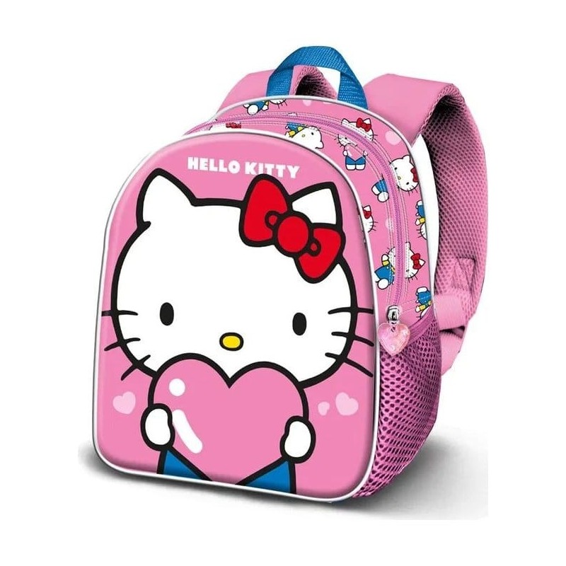 Sanrio - Sac à dos 3D Elite Hello Kitty Heart