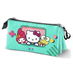 Sanrio - Triple Pencil Case Hello Kitty Videogame