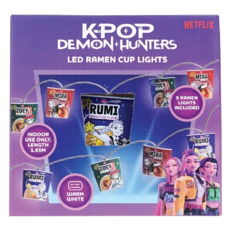 KPop Demon Hunters - String Lights Ramen