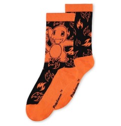 Pokémon - Pack 2 paires de chaussettes Pokémon Crew 43-46