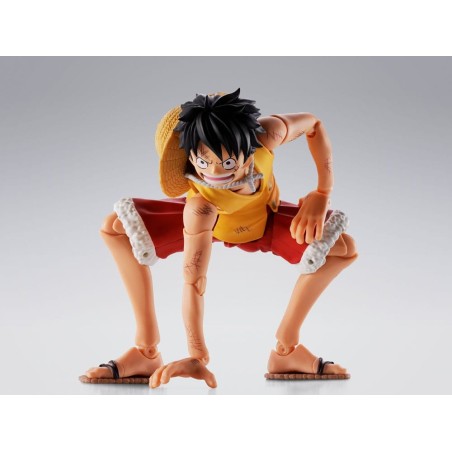 One Piece - S.H.Figuarts Action Figure Monkey D. Luffy Marineford 15 cm
