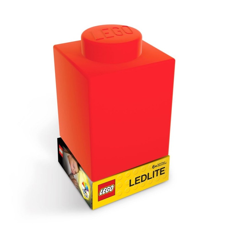 LEGO - Veilleuse Pièce de Lego Rouge