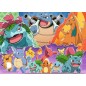 Pokémon - Pack 4 puzzles Copains  (4x100 pièces)