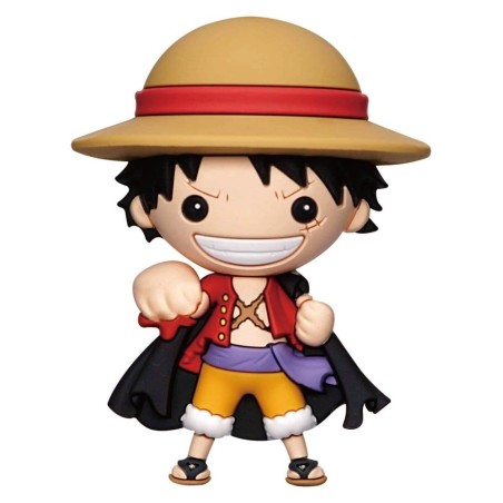 One Piece - 3D Foam Magnet Luffy with Cape