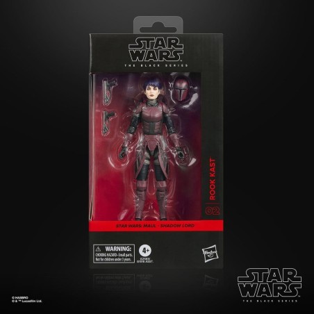 Star Wars: Maul - Shadow Lord Black Series - Figurine Rook Kast 15 cm