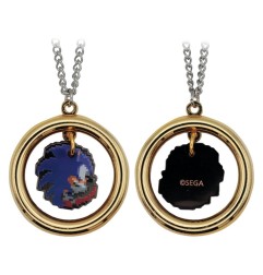 Sonic The Hedgehog - Pendentif et collier Ring