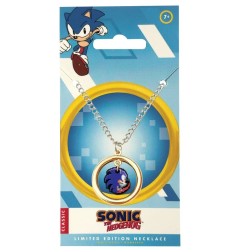 Sonic The Hedgehog - Pendentif et collier Ring