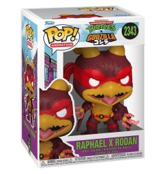 Godzilla x Turtles - Figurine POP! Raphael x Rodan 9 cm