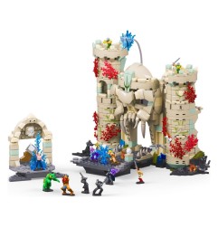 Les Maîtres de l' Univers - Set de Construction Mattel Brick Shop Castle Grayskull