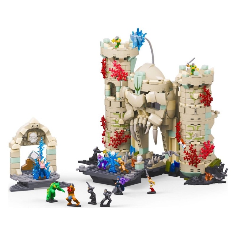 Les Maîtres de l' Univers - Set de Construction Mattel Brick Shop Castle Grayskull