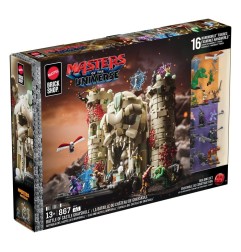 Les Maîtres de l' Univers - Set de Construction Mattel Brick Shop Castle Grayskull
