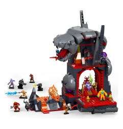 Les Maîtres de l' Univers - Set de Construction Mattel Brick Shop Snake Mountain