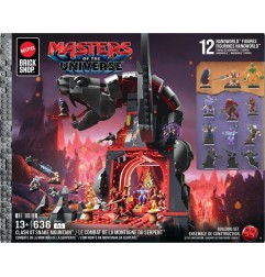 Les Maîtres de l' Univers - Set de Construction Mattel Brick Shop Snake Mountain
