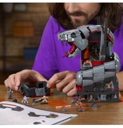 Les Maîtres de l' Univers - Set de Construction Mattel Brick Shop Snake Mountain