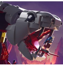 Les Maîtres de l' Univers - Set de Construction Mattel Brick Shop Snake Mountain