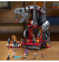 Les Maîtres de l' Univers - Set de Construction Mattel Brick Shop Snake Mountain