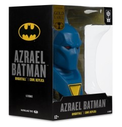 Batman DC Direct - Mini réplique 1/3 Azrael Batman Masque (Batman: Knightfall) (Gold Label Collection) 18 cm