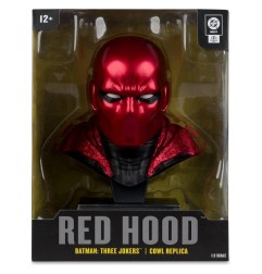 DC Direct - Réplique 1/3 Red Hood Cowl (Batman: Three Jokers) 18 cm