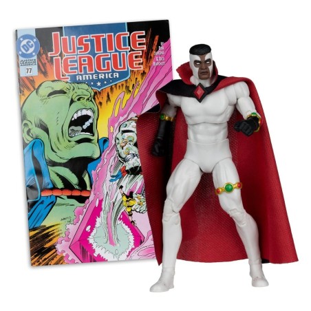 DC Direct Page Punchers - Figurine Bloodwynd (Justice League N°77) (Red Platinum Edition) 18 cm