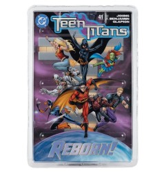 DC Direct Page Punchers - Figurine Miss Martian (Teen Titans N°41) (Red Platinum Edition) 17 cm