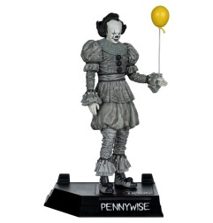 Ça Welcome to Derry Movie Maniacs - Figurine Pennywise (Black &amp White) 16 cm