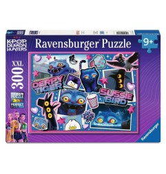 KPop Demon Hunters - Puzzle pour enfants 300 Pièces XXL Derpy & Sussie