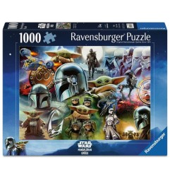 Star Wars - Puzzle The Mandalorian et Grogu 1000 pièces