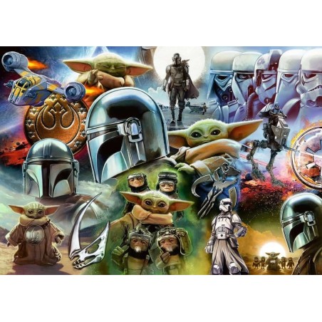 Star Wars - Puzzle The Mandalorian et Grogu 1000 pièces