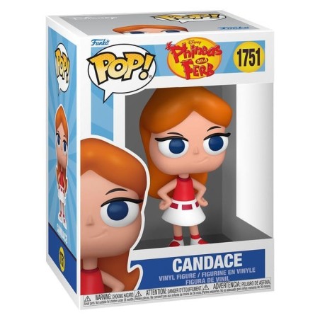 Phinéas et Ferb - Figurine POP! Candace 9 cm