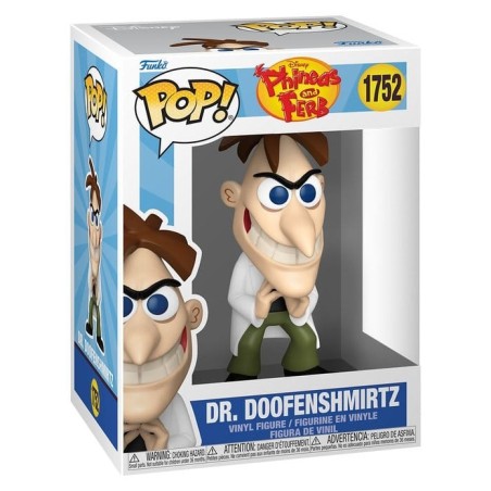 Phinéas et Ferb - Figurine POP! Dr. Doofenshmirtz 9 cm