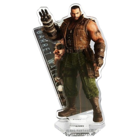 Final Fantasy - VII Rebirth Acrylic Stand Barret Wallace 10 cm