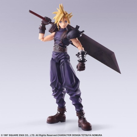 Final Fantasy - VII Bring Arts Action Figure Cloud Strife Digital Plus Edition 15 cm