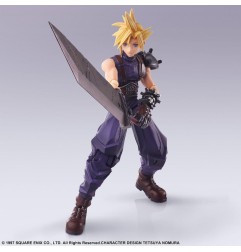 Final Fantas VII - Figurine Bring Arts Cloud Strife Digital Plus Edition 15 cm