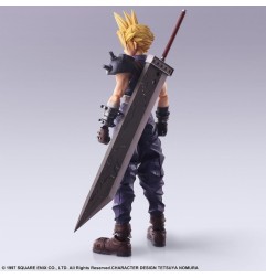 Final Fantas VII - Figurine Bring Arts Cloud Strife Digital Plus Edition 15 cm