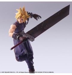 Final Fantas VII - Figurine Bring Arts Cloud Strife Digital Plus Edition 15 cm