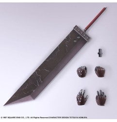 Final Fantas VII - Figurine Bring Arts Cloud Strife Digital Plus Edition 15 cm