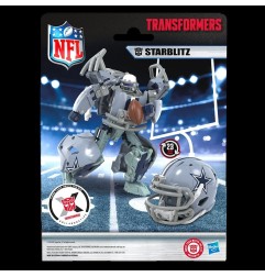 Transformers x NFL - Figurine Dallas Cowboys: Starblitz 14 cm